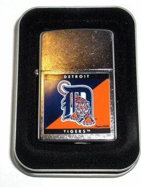 2005 MLB Detroit Tigers Zippo Lighter